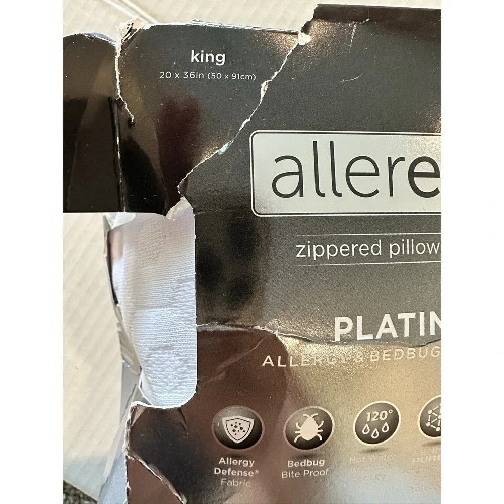 AllerEase Platinum Allergy Defense Particles Proof Temperatur Balancing Luxur...